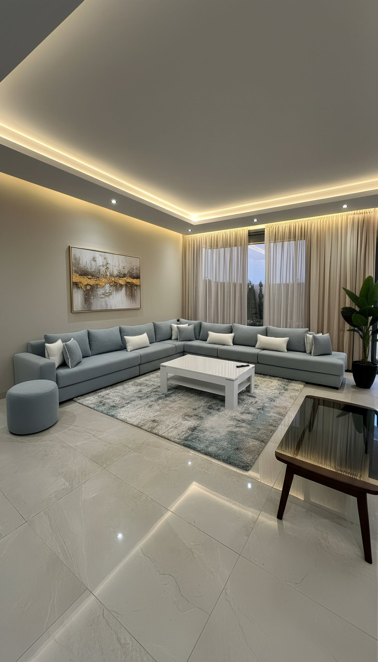 Salon Moderne de Luxe ( À partir de 1500 dirhams le mètre.) – Image 3