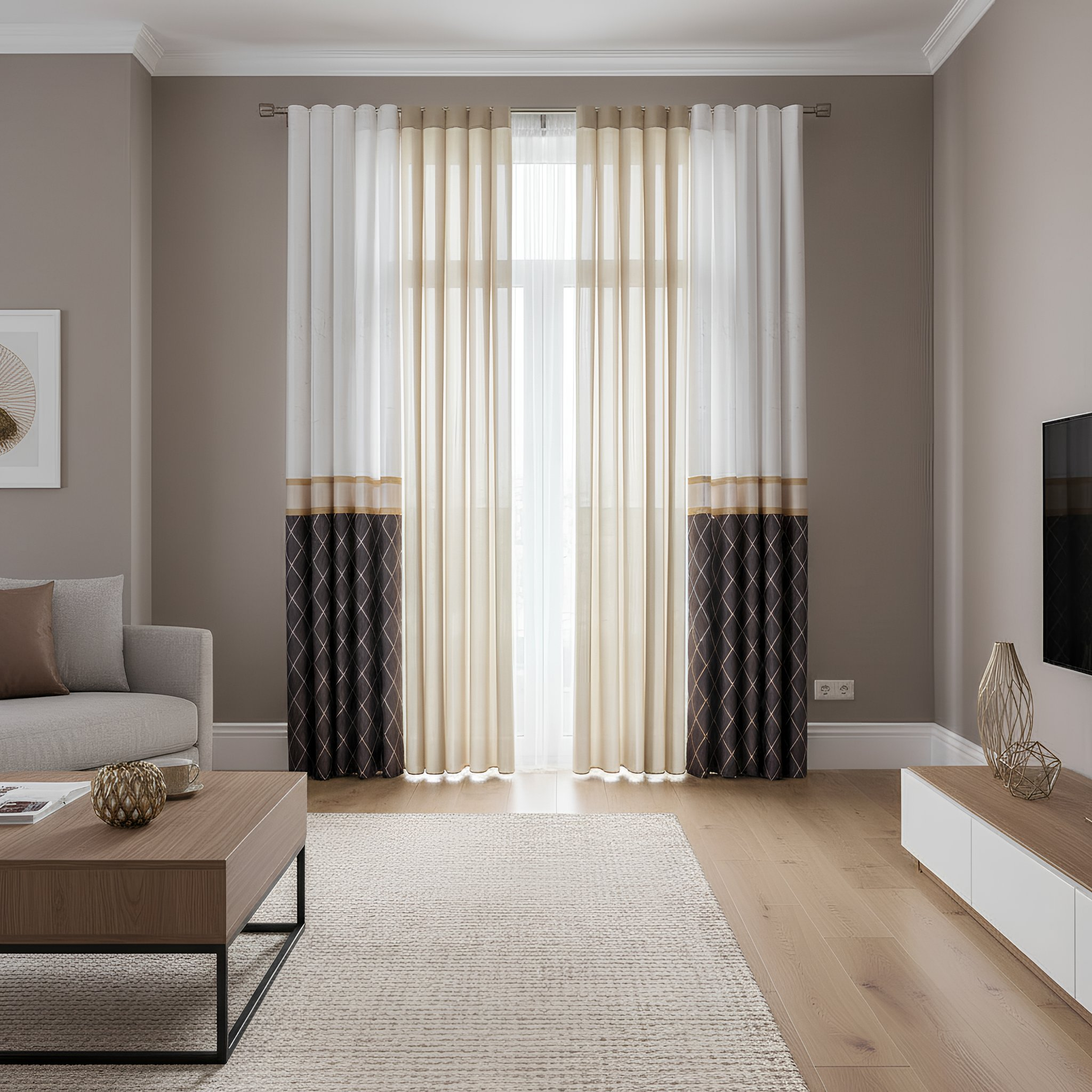 Rideaux de Fenêtres - Store VG ( À partir de 1450 dirhams le mètre.) – Image 4