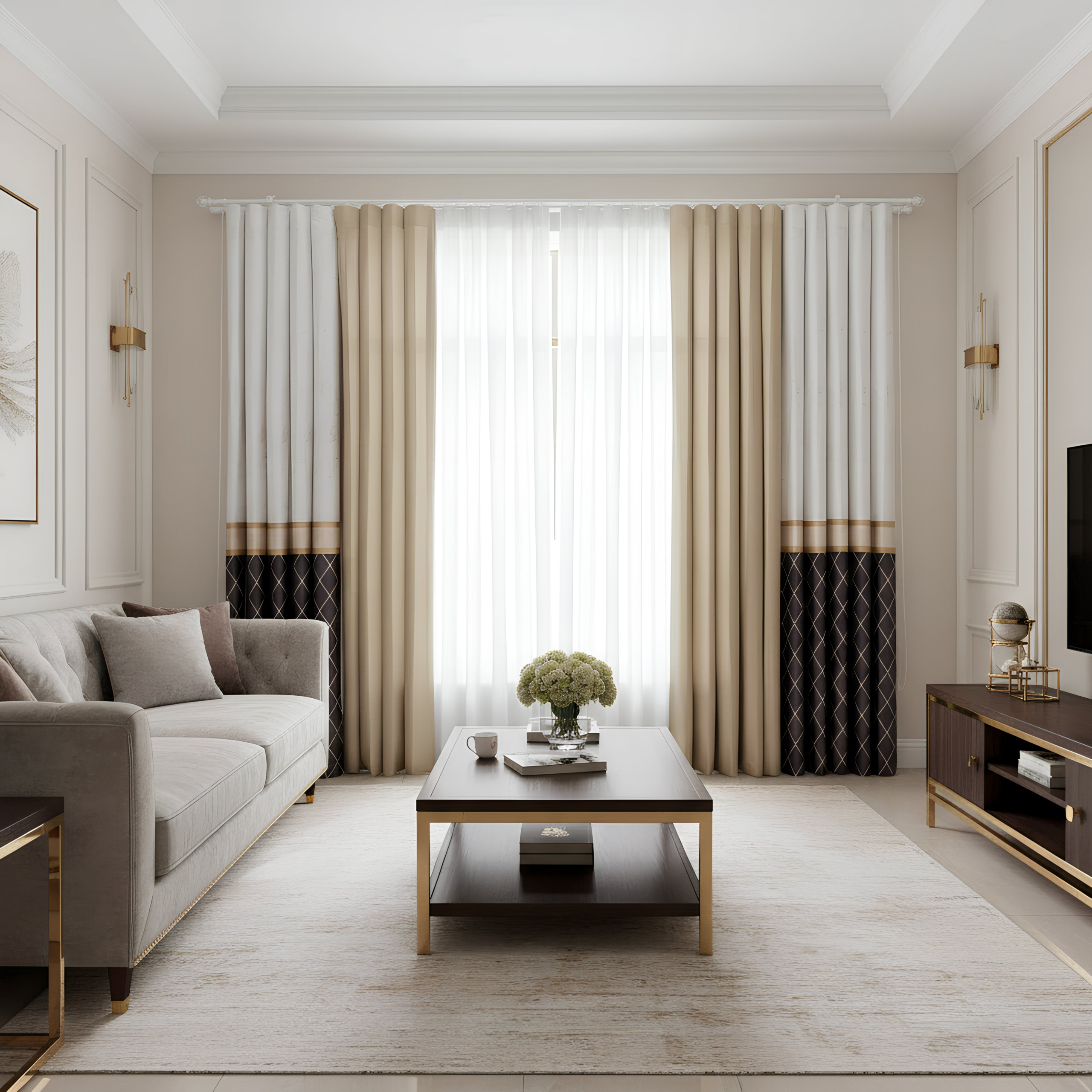 Rideaux de Fenêtres - Store VG ( À partir de 1450 dirhams le mètre.)