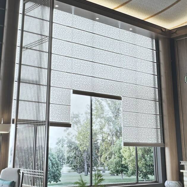 store de fenêtre bâton ( À partir de 550 dirhams le mètre.)